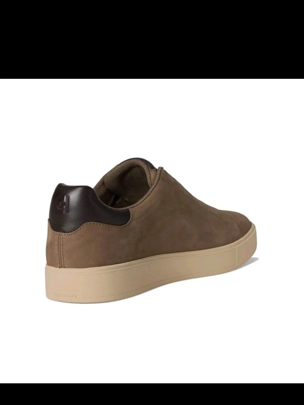 Cole Haan Men's GrandPrø Luxe Slip-On Sneakers Morel Nubuck/Dark Choco
